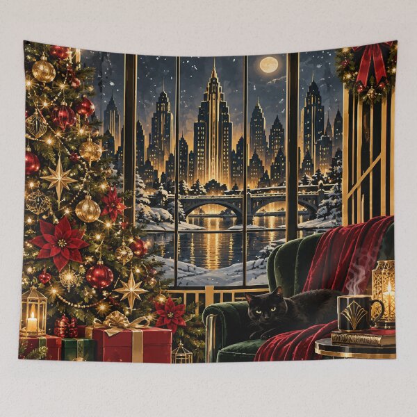 Item preview, Christmas in the City designed and sold by AbstractAnom.