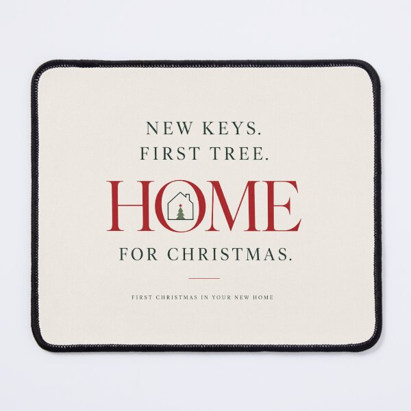 Item preview, First Christmas in New Home Card – New Keys First Tree Home for Christmas designed and sold by astersgraphics.