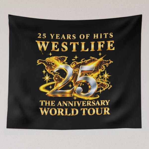 Item preview, 25 years of hits Westlife Concert designed and sold by KeveElise.