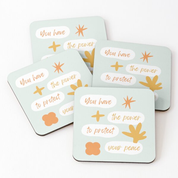 Item preview, You Have The Power To Protect Your Peace - Inspirational Quote designed and sold by MiaBellaGirl.