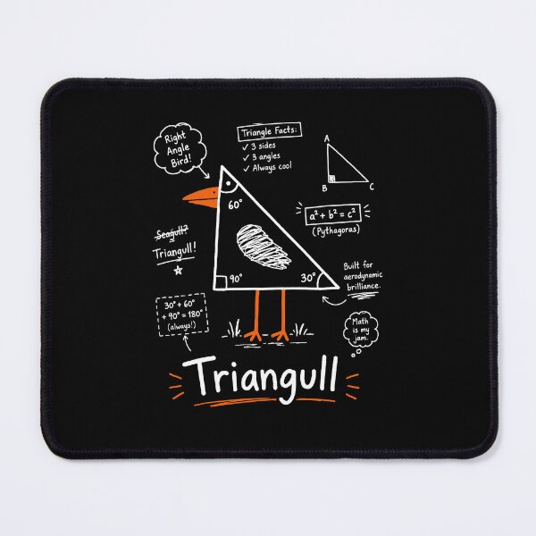 Item preview, Triangull Funny Seagull Meme designed and sold by suhairee-studio.