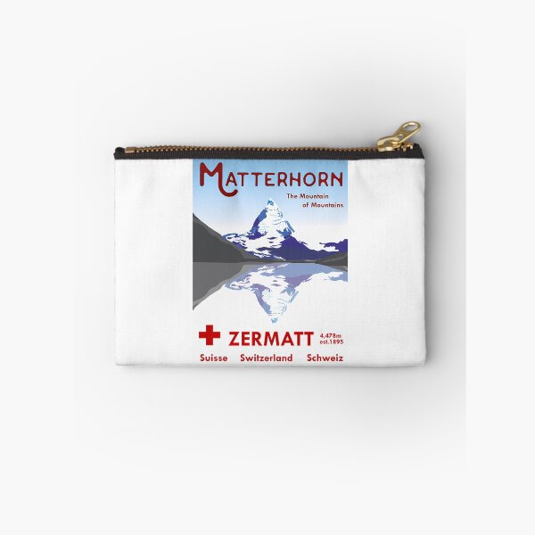 Item preview, Matterhorn Zermatt Switzerland Ski Poster designed and sold by flamesnejme.