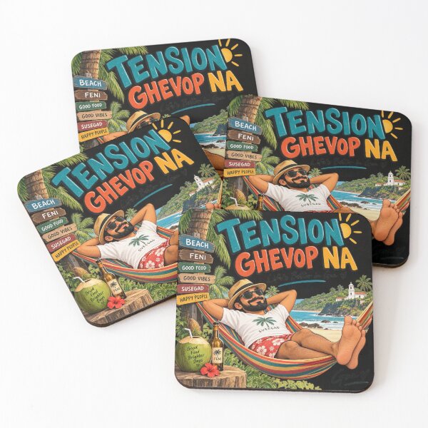 Item preview, Tension Ghevop Na – Goan Susegad Life designed and sold by Goanheartprints.