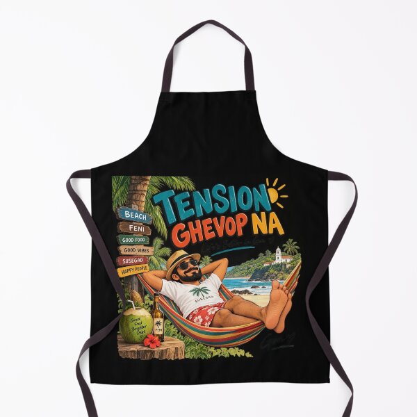 Item preview, Tension Ghevop Na – Goan Susegad Life designed and sold by Goanheartprints.