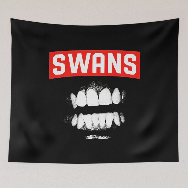 Item preview, SWANSS Band Teeth Red designed and sold by SaraRMarshall.