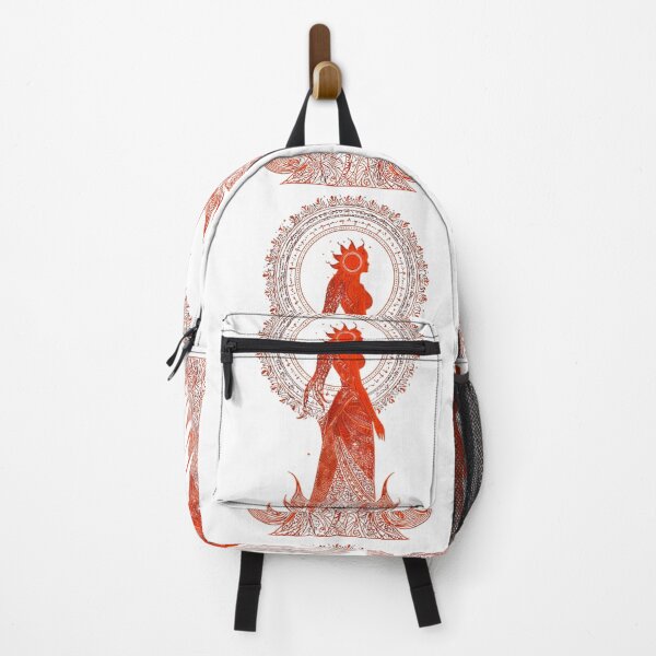Item preview, Red Sun Goddess Mystical Mandala Art designed and sold by LC&LCPlatform.