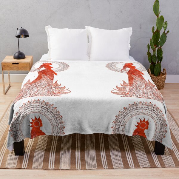 Item preview, Red Sun Goddess Mystical Mandala Art  designed and sold by LC&LCPlatform.
