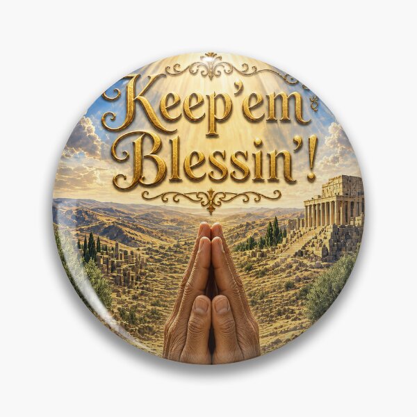Item preview, Keep'em Blessin'! Version 3 designed and sold by BigginsMcSauce.