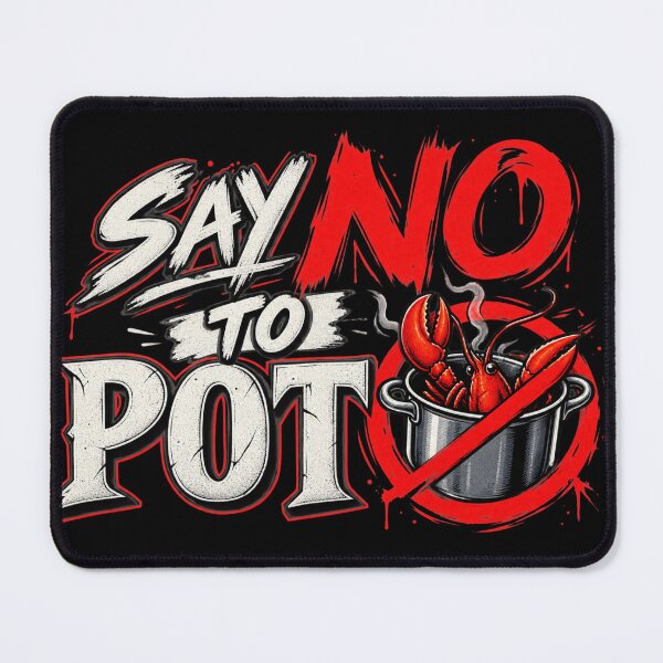 Item preview, say no to pot lobster kitchen seafood lover funny graphic designed and sold by Creative-Sanc.