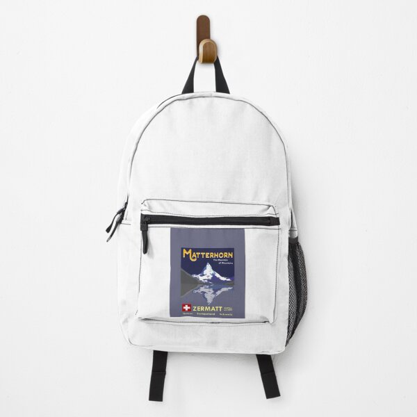 Item preview, Matterhorn Zermatt Switzerland Ski Poster designed and sold by flamesnejme.
