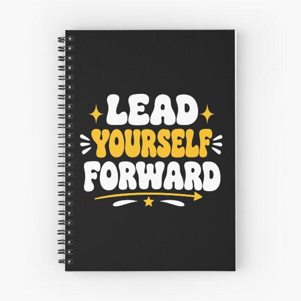 Item preview, Lead Yourself Forward Leadership Motivation Typography T-Shirt designed and sold by rejowan-arts.