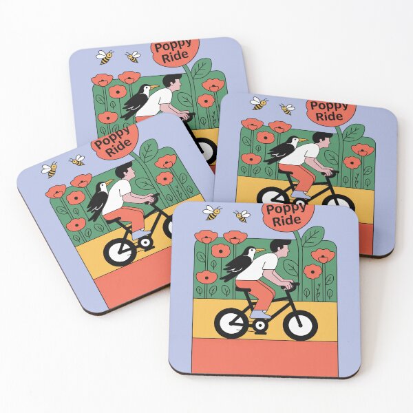 Item preview, Poppy Field Bike designed and sold by JebliDesign.
