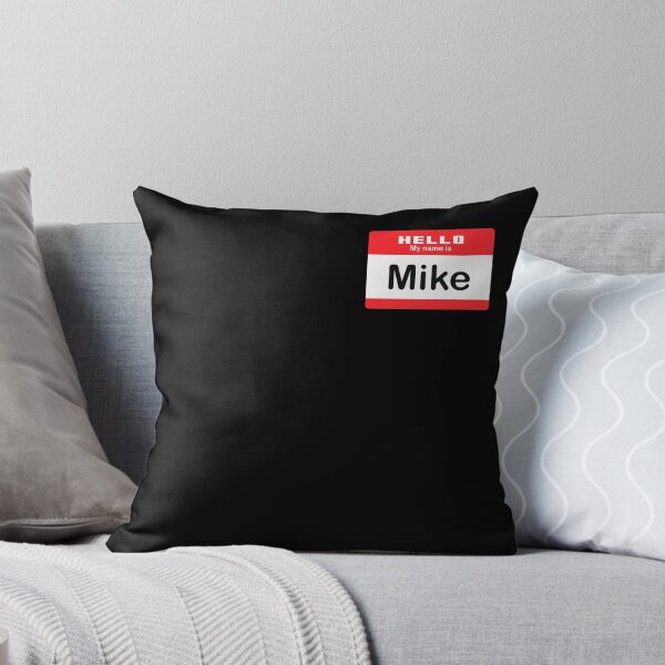 Item preview, Hello My Name is Mike - Red Name Tag designed and sold by Vector-Artist.