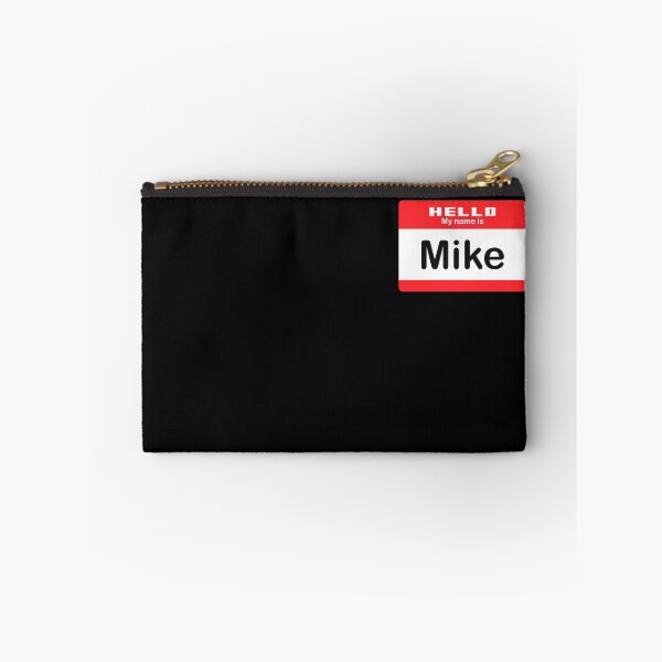 Item preview, Hello My Name is Mike - Red Name Tag designed and sold by Vector-Artist.