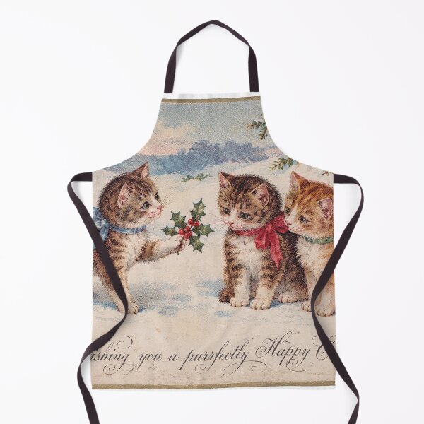 Item preview, Victorian Kittens – A Purrfectly Happy Christmas designed and sold by LuluLeb.
