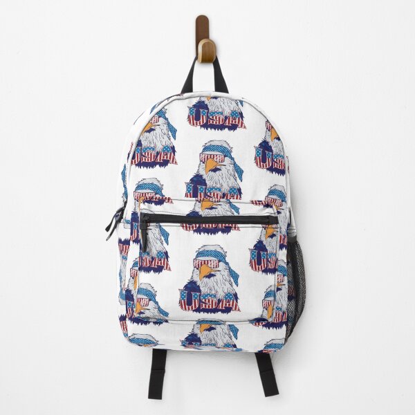 Item preview, Patriotic Eagle USA Flag - American Bald Eagle designed and sold by DGMaxShop.
