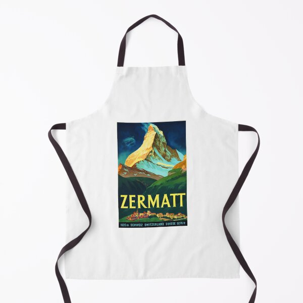 Item preview, Zermatt 1620M Schweiz Switzerland 1933 By Carl Moos Vintage Tourism Poster designed and sold by lizettis.
