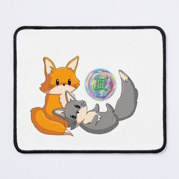 Item preview, Lil Gemini Foxes ♊ designed and sold by DoodlesbyEllieE.