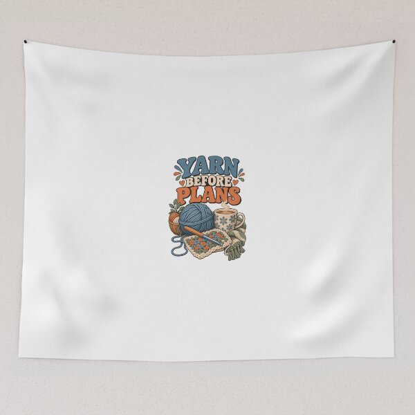 Item preview, Yarn Before Plans – Funny Crochet Lover Crafting Humor designed and sold by Print-Mingle01.
