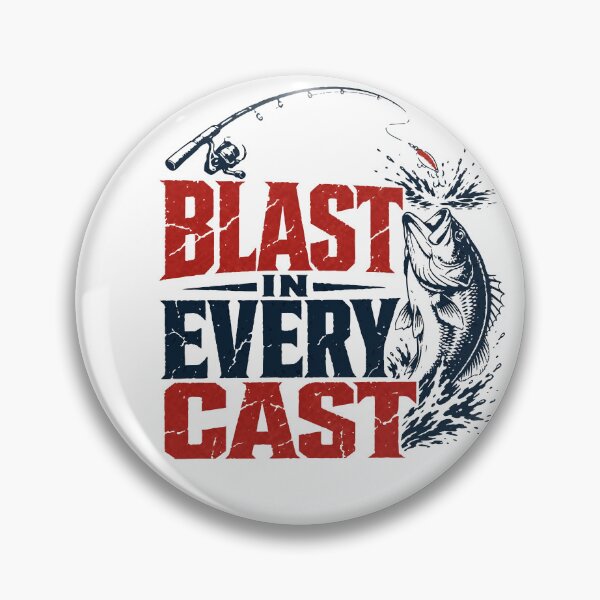 Item preview, Bass Fishing Outdoor Cast designed and sold by Tee`s By EJ.