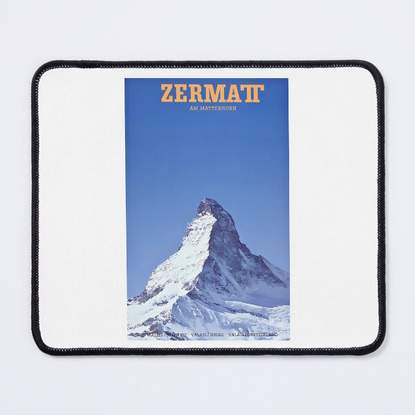 Item preview, Zermatt Am Matterhornvalais Switzerland Ski Poster designed and sold by lizettis.
