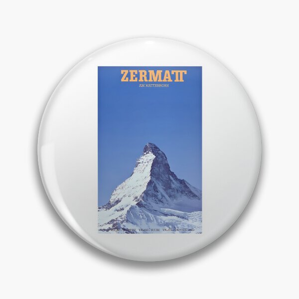 Aperçu de l'œuvre Affiche de ski de Zermatt Am Matterhornvalais, Suisse créée et vendue par lizettis.