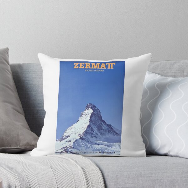 Item preview, Zermatt Am Matterhornvalais Switzerland Ski Poster designed and sold by lizettis.