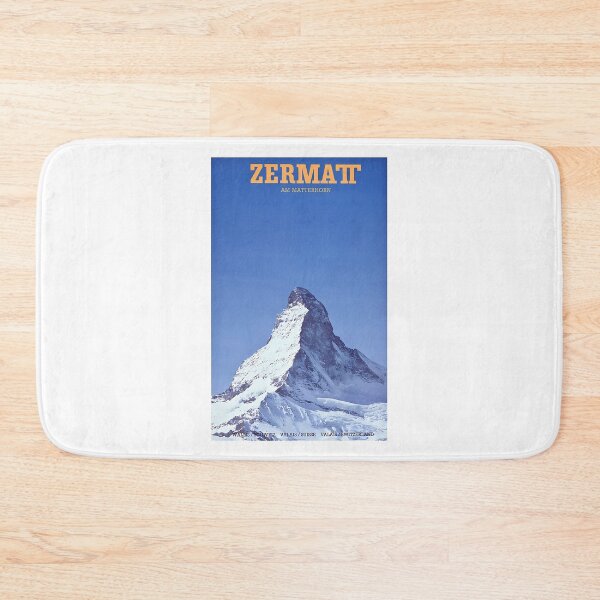 Item preview, Zermatt Am Matterhornvalais Switzerland Ski Poster designed and sold by lizettis.