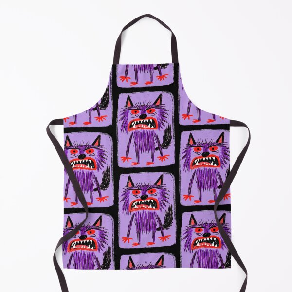 Item preview, Purple Cartoon Wolf designed and sold by Bernard Santora.