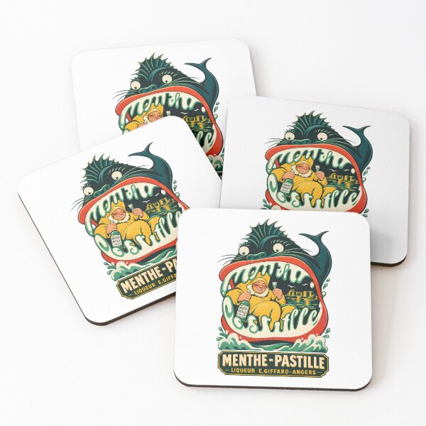 Item preview, Vintage design poster Menthe Pastille designed and sold by Studio RTN.