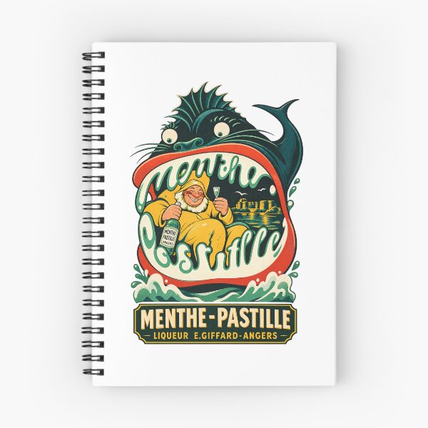 Item preview, Cartel de diseño vintage Menthe Pastille designed and sold by Studio RTN.