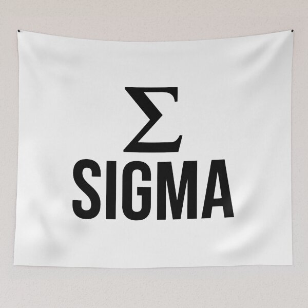 Item preview, Sigma - Greek Letter Sigma - Varsity Sigma Athletic designed and sold by Vibe-Vary.