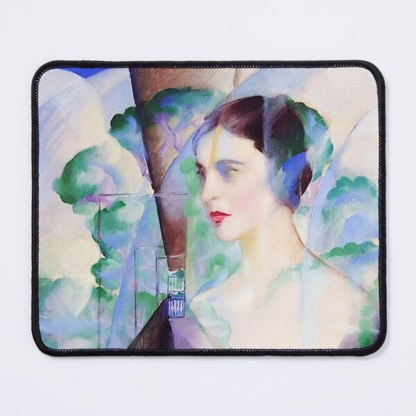 Item preview, Giacomo Balla, "Portrait of Benedetta Cappa Marinetti," 1951, National Museum of Modern Art, Rome designed and sold by Fine-Art-Hub.