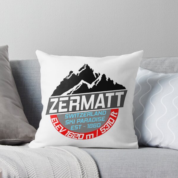 Item preview, Ski Zermatt Switzerland Matterhorn Skiing Paradise (1) designed and sold by flamesnejme.