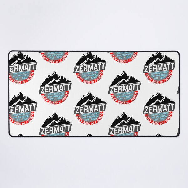 Item preview, Ski Zermatt Switzerland Matterhorn Skiing Paradise (1) designed and sold by flamesnejme.