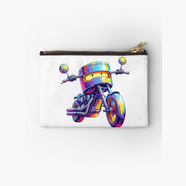 Item preview, Cool Piston Biker – Colorful Motorcycle Art designed and sold by VeleS68.