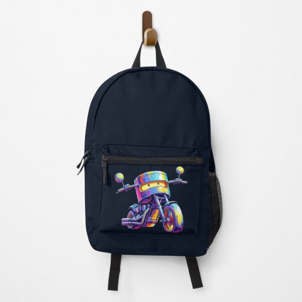 Item preview, Cool Piston Biker – Colorful Motorcycle Art designed and sold by VeleS68.