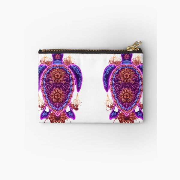 Item preview, Neon Mandala Sea Turtle Art designed and sold by LC&LCPlatform.