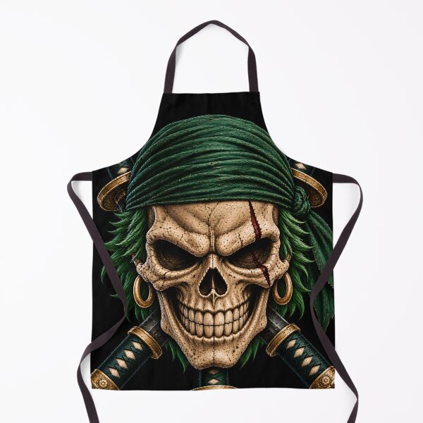 Item preview, Green Bandana Katana Skull Warrior Vintage Art designed and sold by T-Chou.
