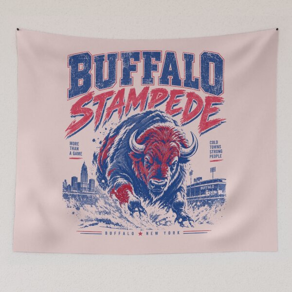 Item preview, Buffalo Stampede designed and sold by MegDexShop.