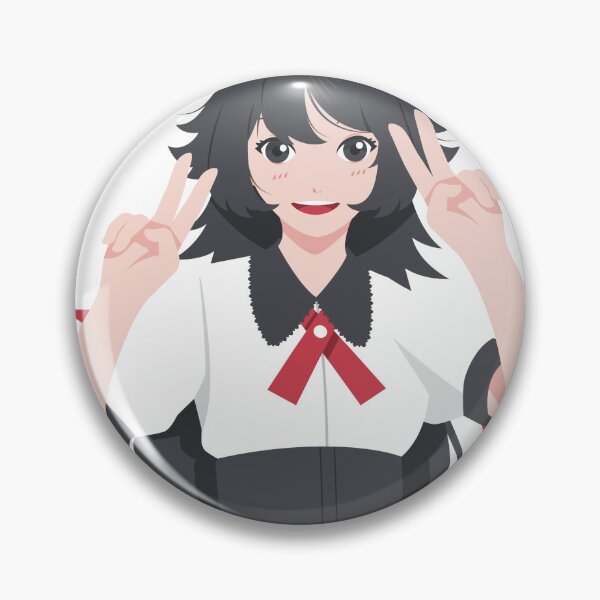 Item preview, Cute Anime Girl Peace Sign Japanese Tengu Aya Shameimaru Style designed and sold by PIXeez⭐️⭐️⭐️⭐️⭐️.