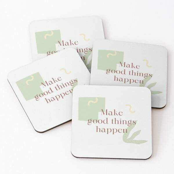 Item preview, Make Good Things Happen - Motivational Affirmation designed and sold by MiaBellaGirl.