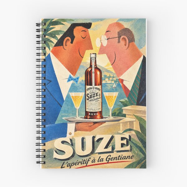 Item preview, SUZE advertising poster - vintage revisited designed and sold by Studio RTN.