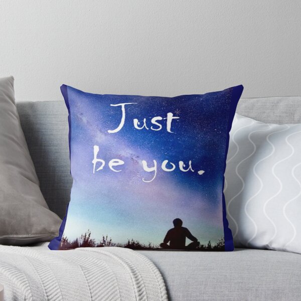 Item preview, Starlit night silhouette, Just be You. Original watercolor. designed and sold by aswoa.