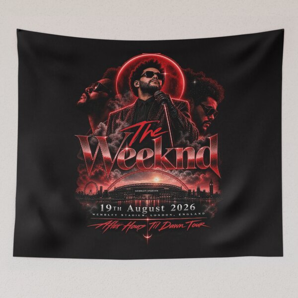 Item preview, The Weeknd Wembley Stadium, London, England August 19 2026 designed and sold by AndyGordon125.