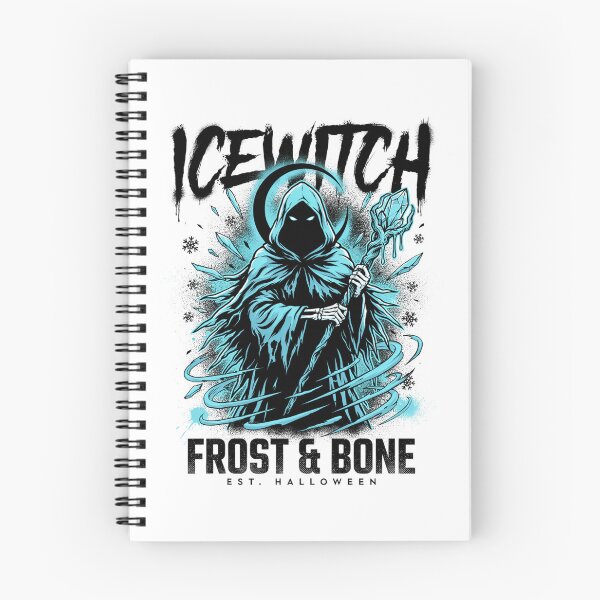 Item preview, Ice Witch Frost and Bone Halloween Design Graphic Tee v5 designed and sold by DarylWelsh2024.