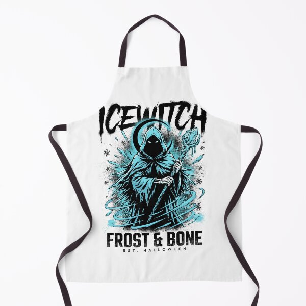 Item preview, Ice Witch Frost and Bone Halloween Design Graphic Tee v5 designed and sold by DarylWelsh2024.