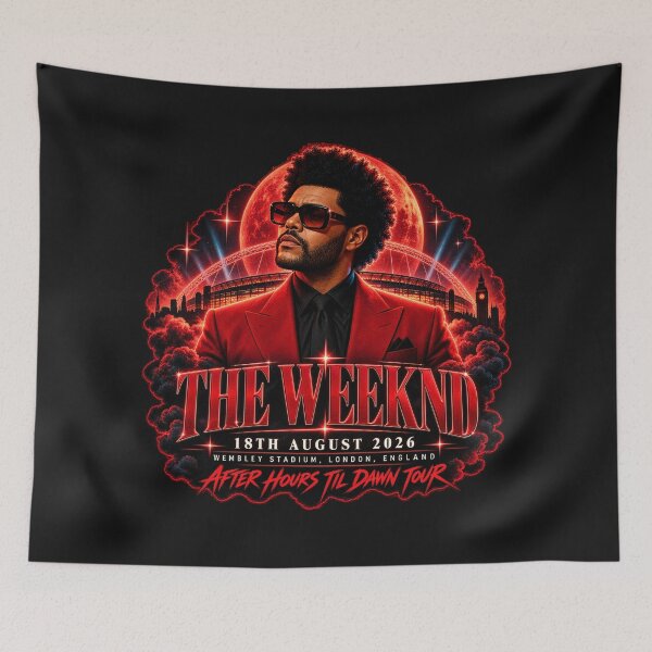 Item preview, The Weeknd Wembley Stadium, London, England August 18 2026 designed and sold by AndyGordon125.
