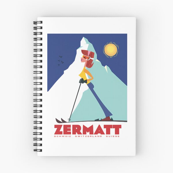 Item preview, Zermatt Ski Poster designed and sold by lizettis.