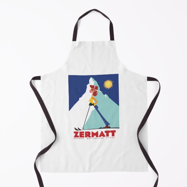 Item preview, Zermatt Ski Poster designed and sold by lizettis.